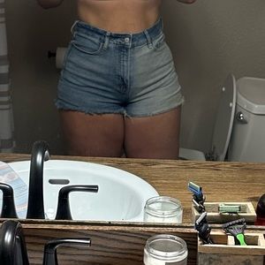 Old Navy Two Tone Jean Shorts
